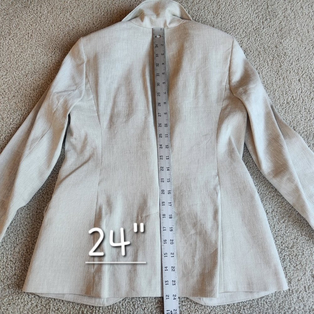 NEW Linen suit work career professional office - Picture 9 of 16